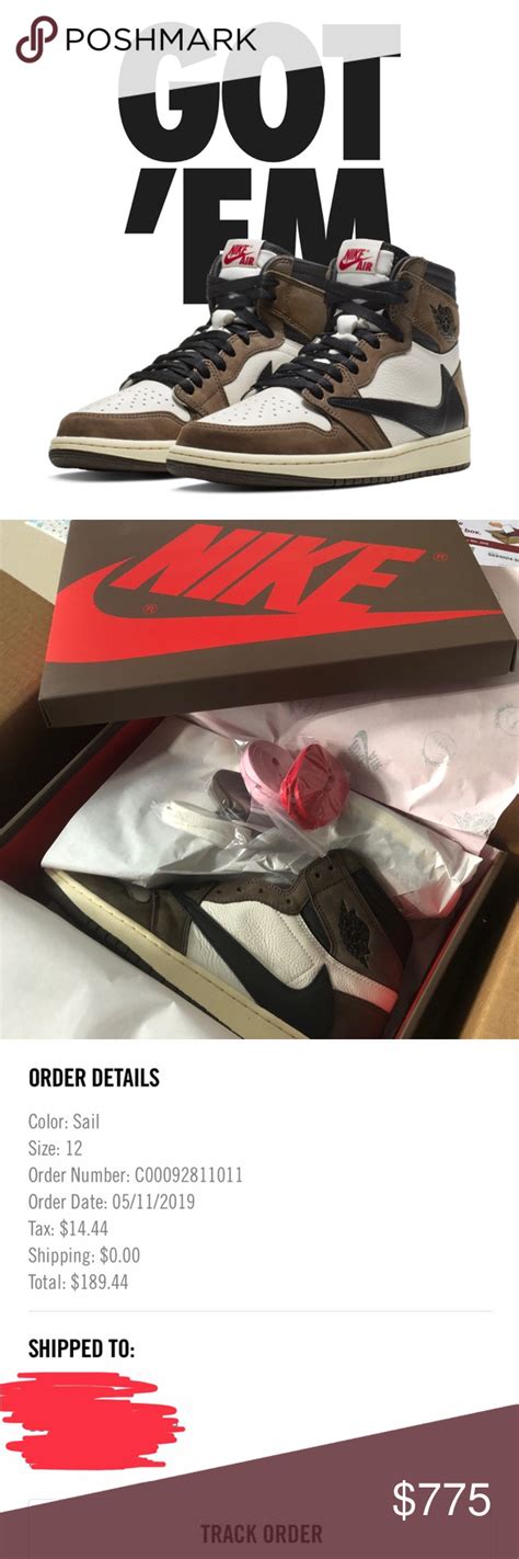 Buy Air Jordan 1 Travis Scott Box In Stock