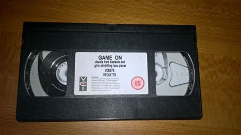 Game On Vhs Video Bbc Comedy Double Hard Girly Shirtlifting Samantha