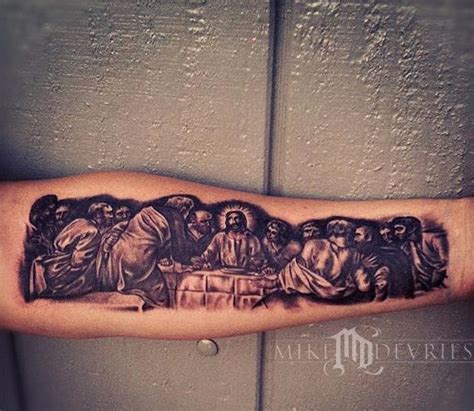 The Last Supper By Mike Devries Tattoonow