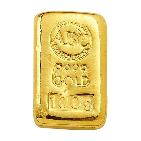 Buy 100 Gram Abc Bullion Cast Gold Bar
