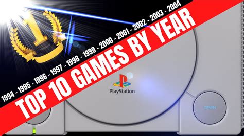 Top 10 Playstation Games By Year Youtube
