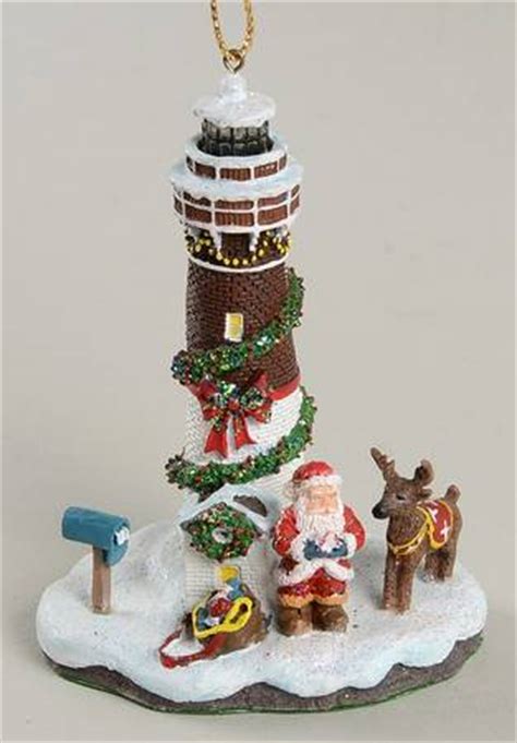 danbury mint christmas lighthouse ornaments