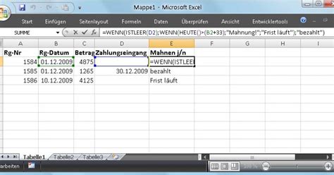In excel, select the cell that contains the formula you want to copy. Excel: Formel für Zahlungserinnerung - pctipp.ch
