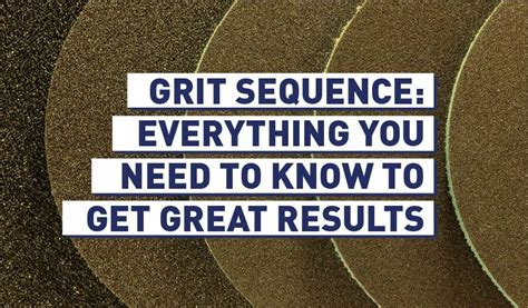 Grit Sequence Let Grit Do The Hard Work For You Uneeda