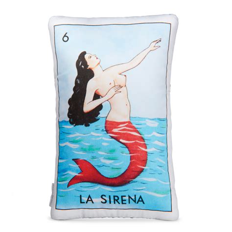 La serena tours and things to do: La Sirena Loteria Card - In The Seam - Touch of Modern
