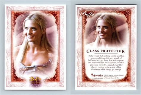 Class Protector 3 Women Of Sunnydale 2004 Buffy The Vampire Slayer