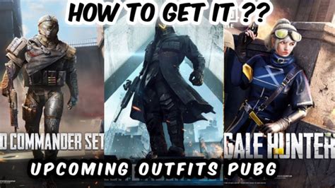 How To Get Legendary Pubg Mobile Outfits Pubg Upcoming Outfitsfull