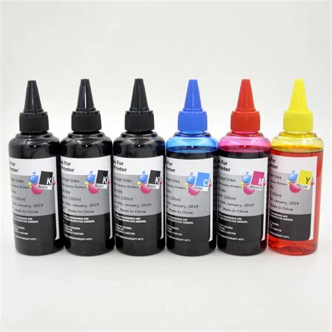 600ml Special Refill Dye Ink Kit For Brother Inkjet Printer Ciss Ink