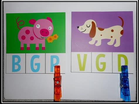 Cut and glue the correct blend to complete each word. Reading2success: Blending Three Letter Short Vowel Words