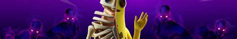 1280x212 Resolution Banana Peely Fortnitemares 4k Fortnite 1280x212