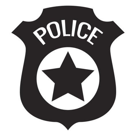 Police badge PNG