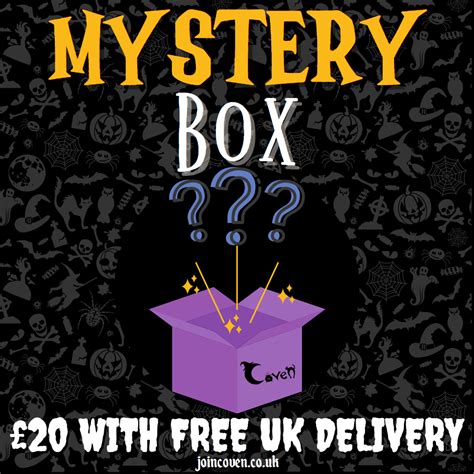 Mystery Box Coven Alternative Witch Spooky Goth Subscription Boxes