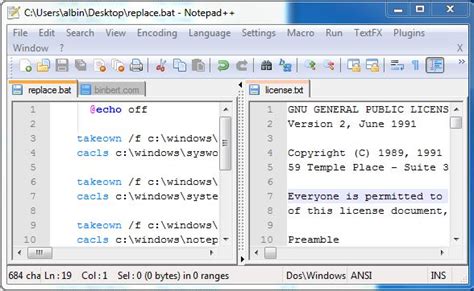 Replace Windows 7 Notepad With Notepad Default Text Editor Binbert