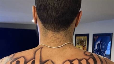 Jayson Tatum Got A Massive And Strange New Back Tattoo With One Slight