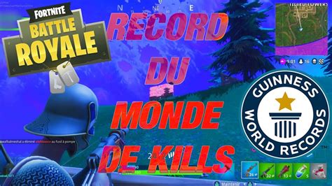 Le Record Du Monde De Kills Sur Fornite Battle Royale Est Incroyable