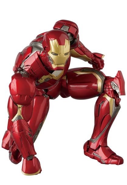 As we know the iron man mk5 helmet features the miniature plates. Iron Man Mark 45 MAFEX - The Toyark - News