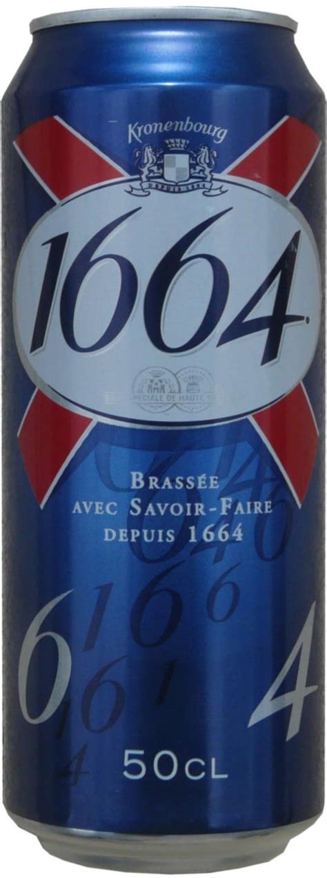 1664 De Kronenbourg Beer 500ml France