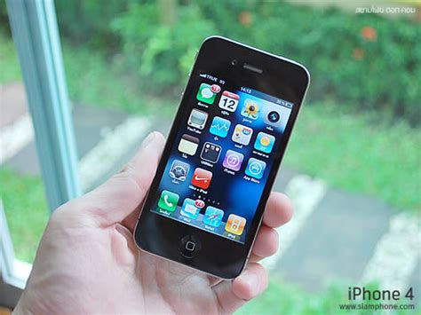 รีวิวโทรศัพท์มือถือ Iphone 4 Review ไอโฟน 4