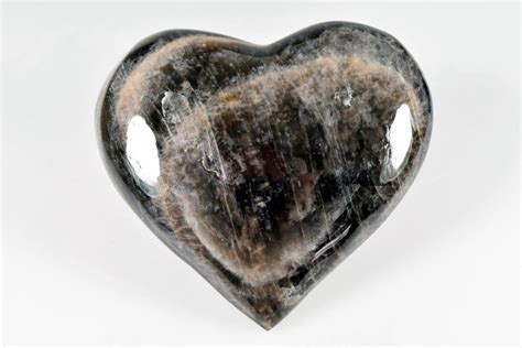 Black Moonstone Heart 5338 Crystals For Sale