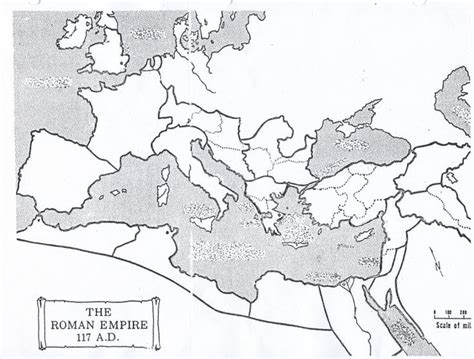 Roman Empire Map 117 Ad