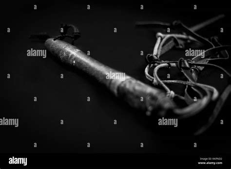 Cat Of Nine Tails Whip Jesus Black And White Stock Photos And Images Alamy