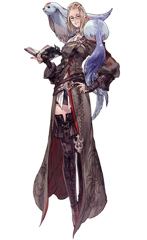 Elezen Female Arcanist From Final Fantasy Xiv A Realm Reborn 人間