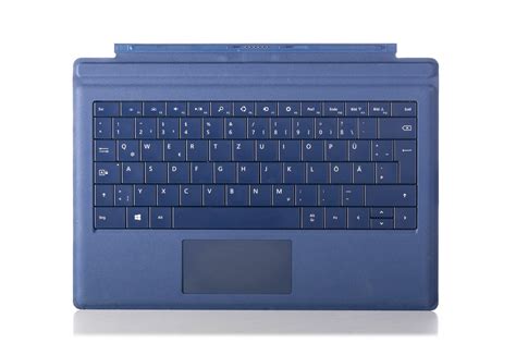 Microsoft Surface Pro 3 Type Cover Dark Blue German Rd2 00071 Grade B