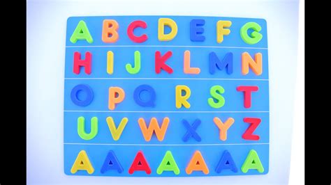 Alphabet Letters Different Colors Youtube