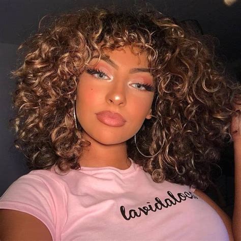 Curly Hair And Baddie Image Hair Inspiration Curly Hair Styles Hair