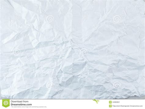 Crushed White Paper Texture Stock Image Image Of Damage Business