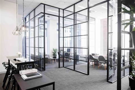 Beautiful New York Loft Inspired Workspace The Interiors Addict