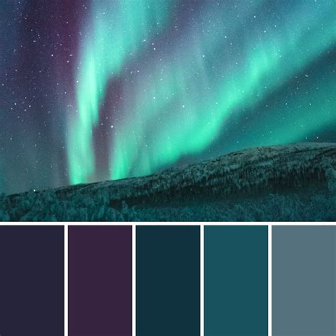14 Winter Brand Colour Palettes For Inspiration Mean Creative