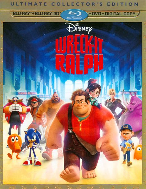 Best Buy Wreck It Ralph 4 Discs Includes Digital Copy 3d Blu