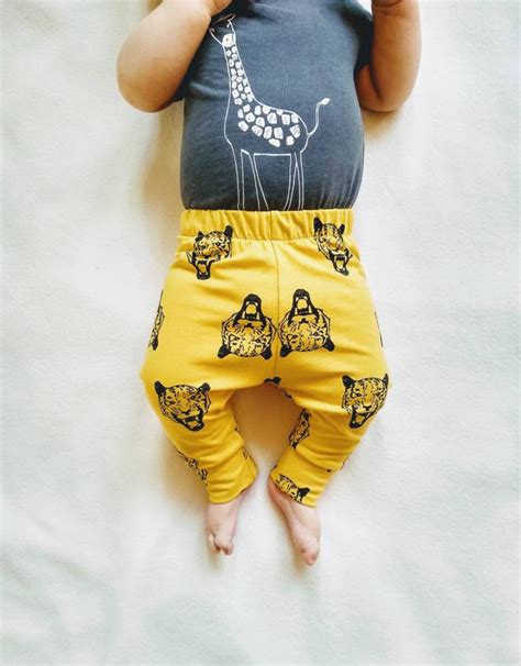 Baby Pants Sewing Pattern Cuffed Pants Pattern Kids Leggings Etsy