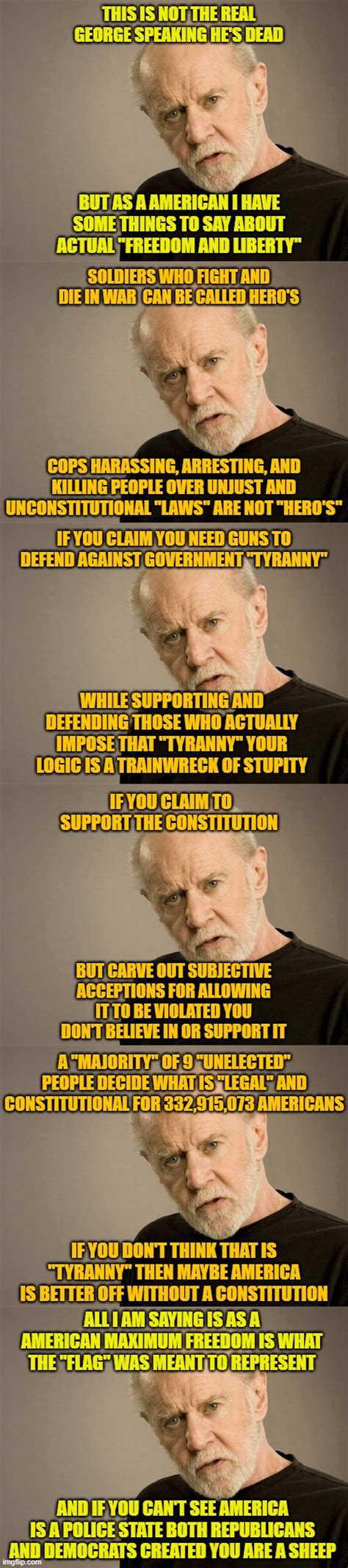 Image Tagged In George Carlin Imgflip