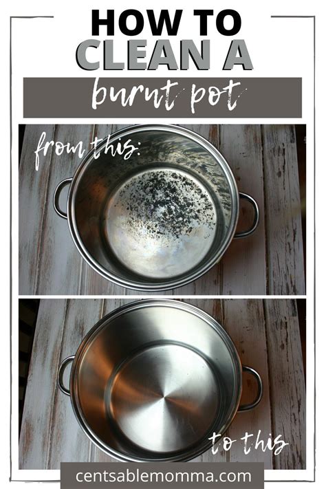 From the looks of the mess, you might have lost hope of trying to clean it, but a badly burnt pot can be saved with the power of arm & hammer baking soda and a little elbow grease. How to Clean a Burnt Pot | Cleaning, Diy cleaning hacks ...