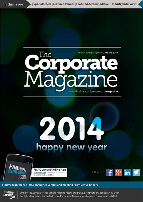 The Corporate Magazine January 2014 Edition By The Corporate Magazine