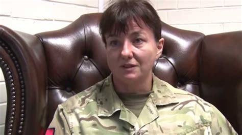 First Woman In History To Command Artillery Unit Youtube