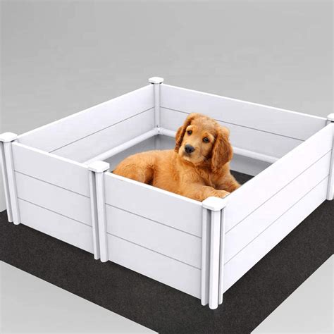 Puppy Dog Whelping Box X 4ft X 4ft With Timber Sides Pig Rails Pen