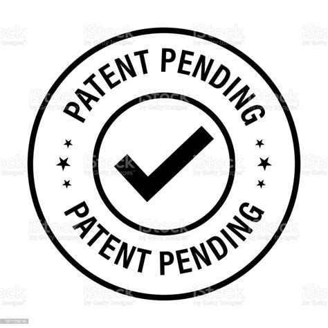 Patent Pending Vector Icon Stock Illustration Download Image Now