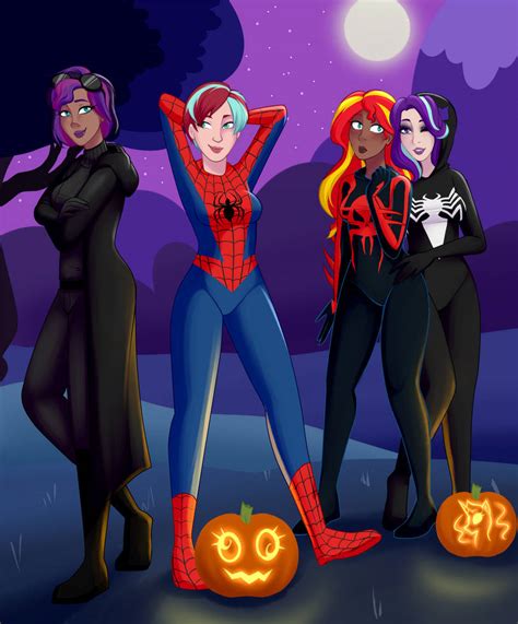 Spiders And Ponies With Background By Hayley566 On Deviantart