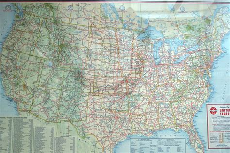 Beans And I On The Loose United States Highway Map