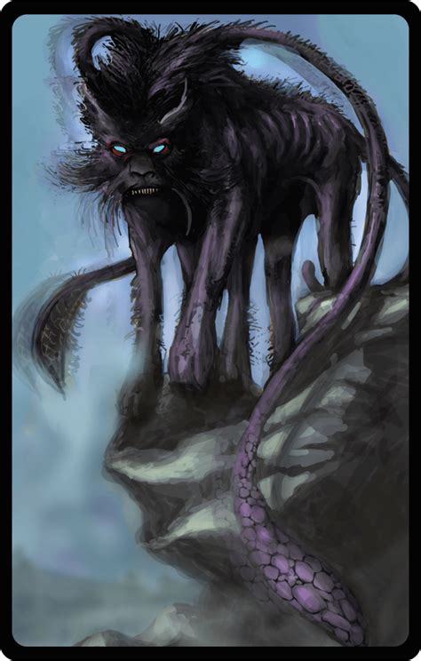 Displacer Beasts Grim And Deliberate Beast New System Of Ai For Dandd