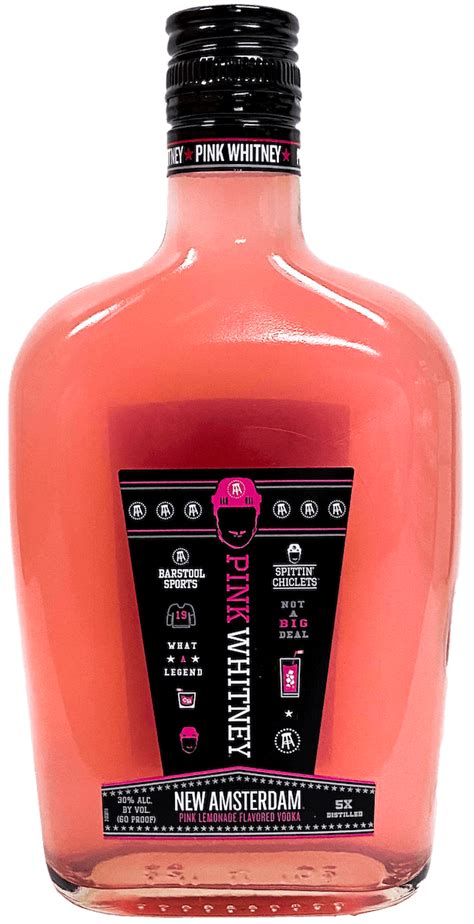 New Amsterdam Pink Whitney Vodka 375ml Bremers Wine And Liquor