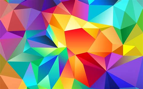 Colorful Geometric Triangle Wallpapers Top Free Colorful Geometric