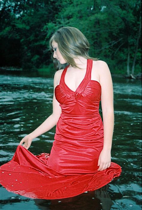 730905 R1 23 24 Sharpen Dress Wet Dress Red Fashion Fashion