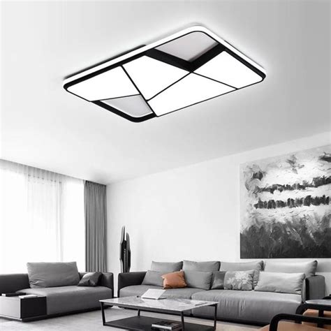 Shop picture, display & fine art lighting at lumens.com. Rectangle ceiling lights for living room with RC in 2020 ...