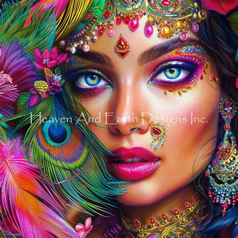 Arabic Princess Jenoviya Art Heaven And Earth Designs