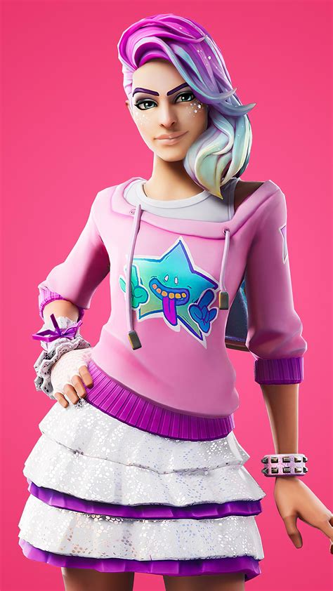 1080x1920 Fortnite Chapter Two Starlie Outfit Iphone 76s6 Plus Pixel