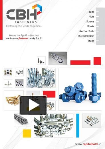 Ppt Cbh Fasteners Powerpoint Presentation Free To Download Id